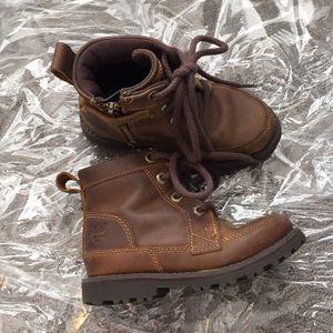 Toddler Timberland Brown Leather Earthkeepers